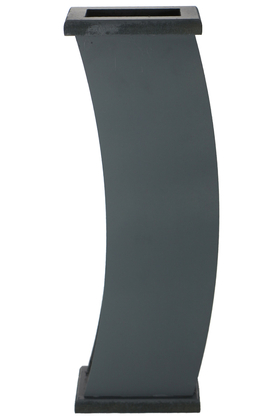50 cm Siyah Ahşap Vazo Model-4 - Thumbnail