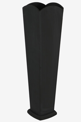 Yapay Çiçek Deposu - 55 cm Ahşap Vazo Martı Model Siyah