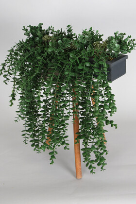 Yapay Çiçek Deposu - Yapay Bitkili Raf Masa Sarmaşık Tanzimi 45 cm Model 13