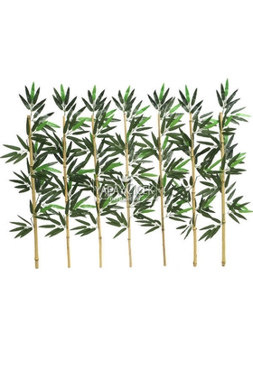 Kumaş Yapraklı Doğal Bambu 80-95 cm (7 Adet) - Yapay Çiçek Deposu