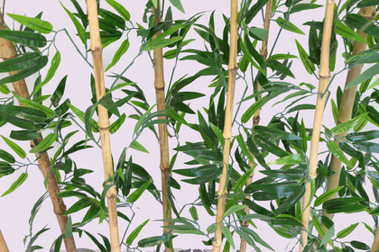 Yapay Bambu Seperatör 10 Adet Bambu Çubuklu (20x100x120 cm) - Thumbnail