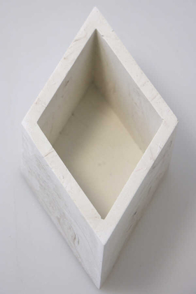 Handmade Beton Saksı 6 cm Modüler Model-18 Taş Rengi - Thumbnail