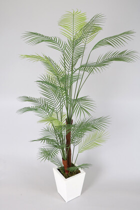 Yapay Çiçek Deposu - 29 Yapraklı Yapay Areka Palmiyesi Ağacı 180 cm Feniks
