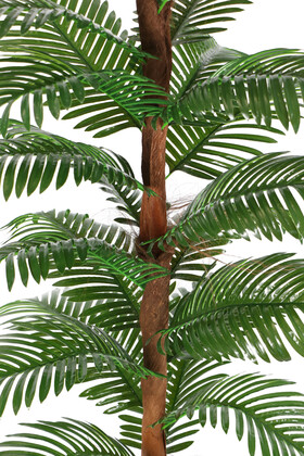 Kokos Gövdeli Yapay Areka Palmiyesi 24 Yapraklı 180 cm - Thumbnail