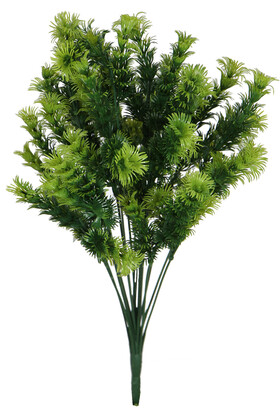 Yapay 18 Dallı Göknarı Yeşillik Demeti 45 cm - Thumbnail
