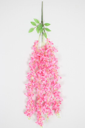 Yapay Çiçek Deposu - Yapay Sarkan Akasya Çiçeği 85 cm Pembe