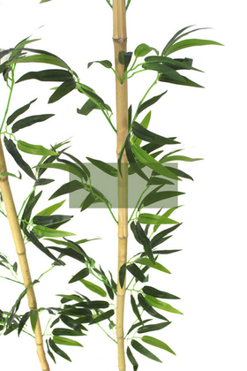 200 cm Yapay 23 Dal Yapraklı Doğal Bambu Tip4 - Thumbnail