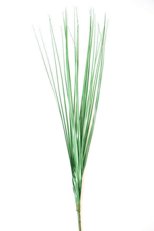 Yapay Tekli Saz Püskül 65 Cm Koyu Yeşil