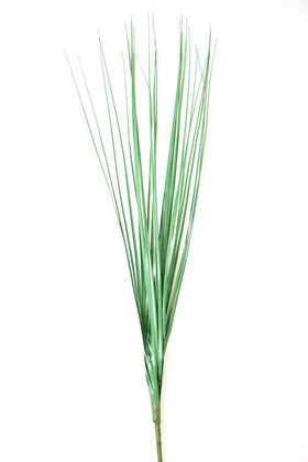 Yapay Çiçek Deposu - Yapay Tekli Saz Püskül 65 cm Koyu Yeşil