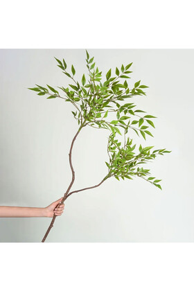Yapay Ağac Wisteria (Akasya) Bitkisi 2 Dallı 105 cm (Saksısız) Yeşil - 4