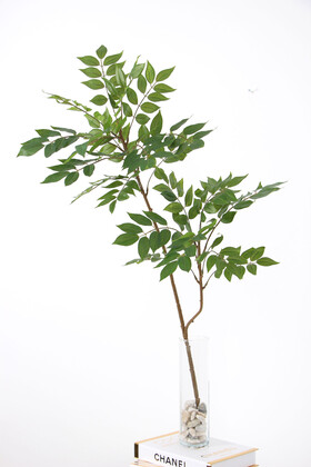 Yapay Ağac Wisteria (Akasya) Bitkisi 2 Dallı 105 cm (Saksısız) Yeşil - 2