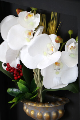 Dekoratif Çiçekli Çerçeve Tablo 28cmx37cm Kod:122 - 3