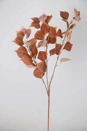 Dekoratif Kaliteli Pastel Bitki Dalı 80 cm Kahve - Thumbnail