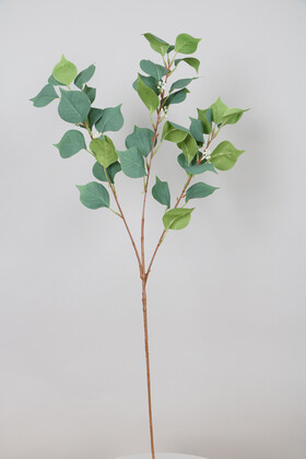 Dekoratif Kaliteli Pastel Bitki Dalı 80 cm Yeşil - Thumbnail