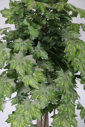 Yapay Ağaç Çınar Yapraklı Akçaağaç 170 cm Gri Yeşil - Thumbnail
