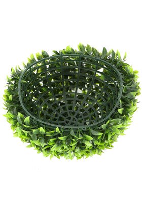 Dekoratif Yapraklı Şimşir Top 35 cm - 3