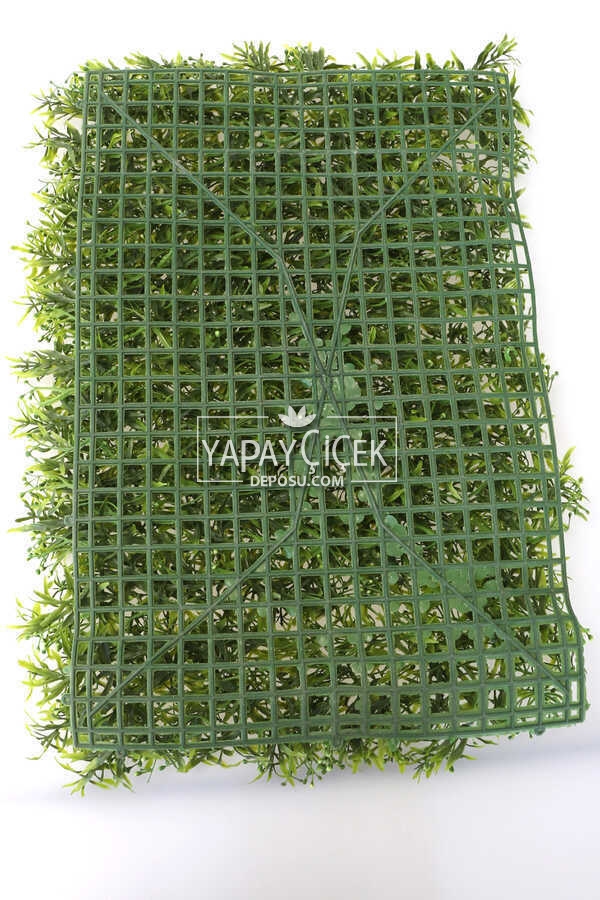 Yapay Boncuk Model Duvar Bitki Kaplaması 40x60 cm Yeşil