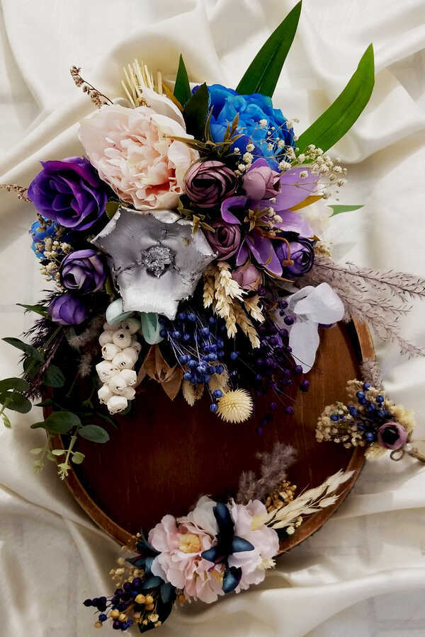 Gelin Buketi Flor 3lü Set