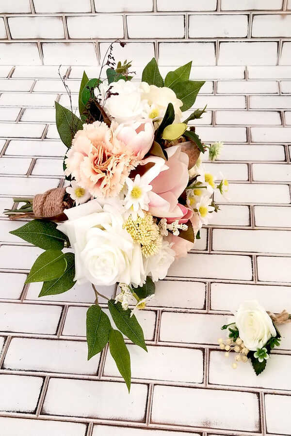 Karanfil Gül Manolya Karnavalı 2li Set