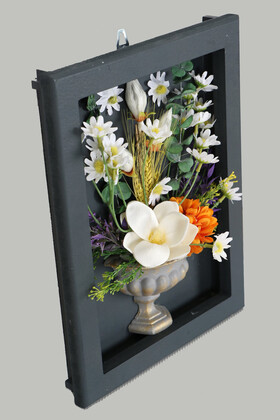 Dekoratif Çiçekli Çerçeve Tablo 28cmx37cm Kod:132 - 3