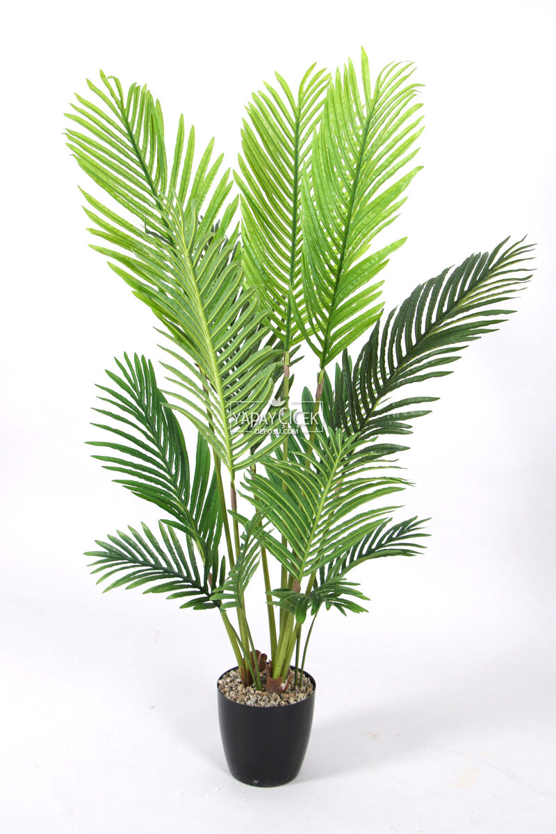 Yapay Areka Ağacı Gerçek Dokulu 140 Cm