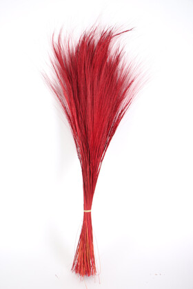 Yapay Çiçek Deposu - İspanyol Barba İpek Dokulu 75 cm Kırmızı