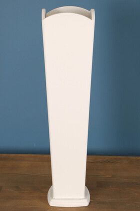55 cm Ahşap Vazo Martı Model Beyaz - 2