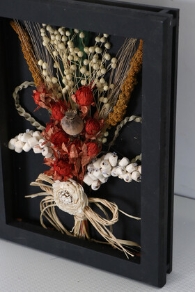 Dekoratif Çiçekli Çerçeve Tablo 28cmx37cm Kod:131 - 2