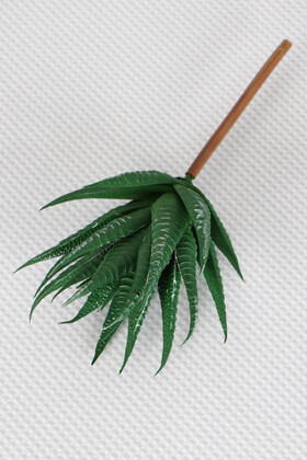 Yapay Succulent Sukulent Kaktüs Haworthia Limifolia - Yapay Çiçek Deposu