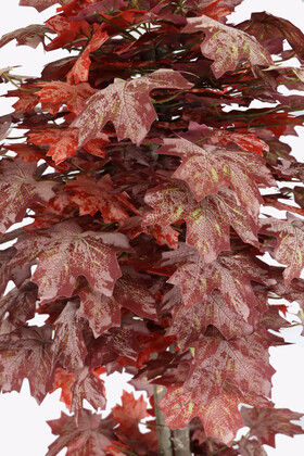 Yapay Ağaç Sonbahar Çınar Ağacı 170 cm Kızıl - Thumbnail