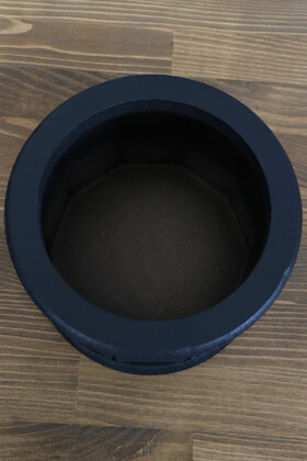 Dekoratif Mini Ahşap MDF Saksı Çiçeklik 13 cm - 2