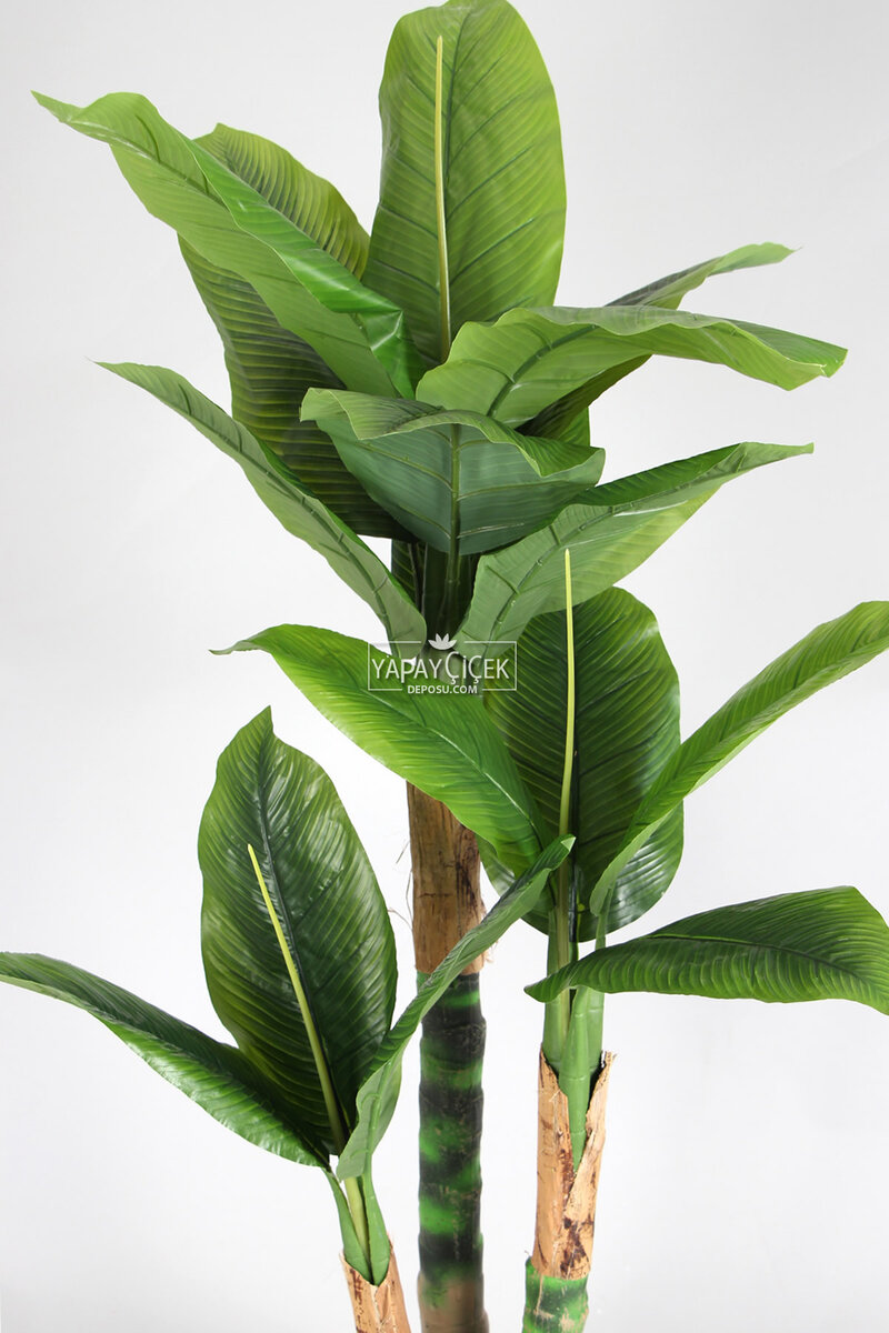 Metal Saksıda Yapay Spathipyllum Ağacı 160 cm (16 Yapraklı)