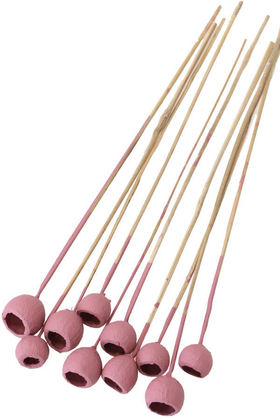 Yapay Çiçek Deposu - Dekoratif Küçük Bell Cup 10lu Tropic Kabak Soft Pembe