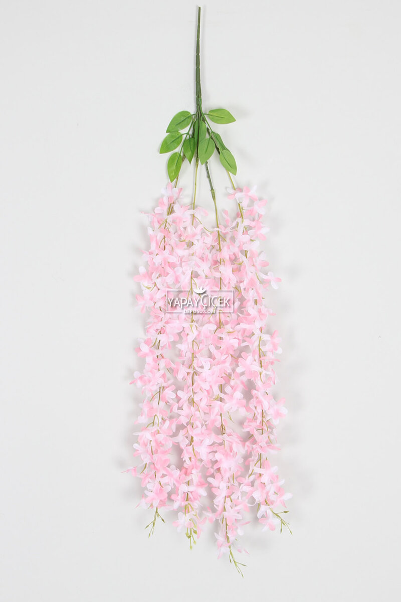 Yapay Sarkan Akasya Çiçeği 85 cm Açık Pembe