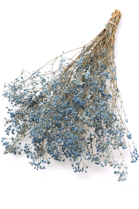Yapay Çiçek Deposu - Şoklanmis Cipso Demeti Mavi