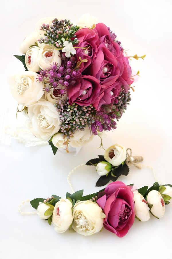 Gelin Çiçeği Rosemare 3lü Set