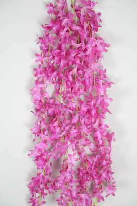 Yapay Sarkan Akasya Çiçeği 85 cm Lila - Thumbnail