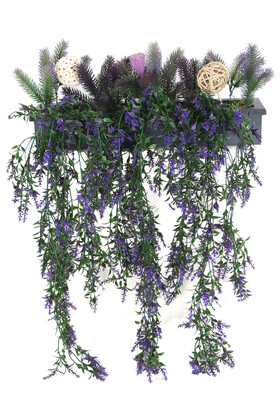 Yapay Bitkili Raf Masa Sarmaşık Tanzimi 45 cm Model 10 - Thumbnail