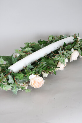 Düğün Nişan Söz Masa Çiçeği Hazır Tag Çiçeği 40 cm x 110 cm Model 3 - 4