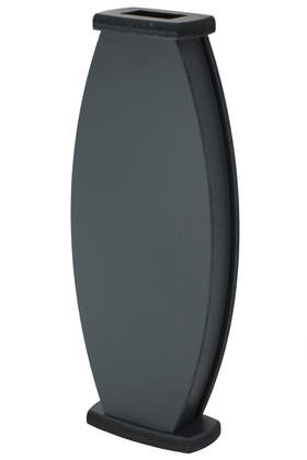50 cm Siyah Ahşap Vazo Model-1 - Thumbnail