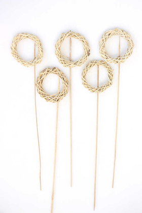 Yapay Çiçek Deposu - 5li Lata Ring 40 cm