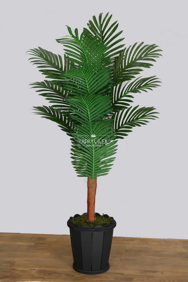 Yapay Areka Ağacı Palmiyesi 140 Cm 14 Yapraklı