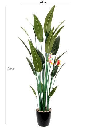 Yapay Ağaç Çiçekli Starliçe Ağacı 23 Yapraklı 2 Çiçekli 160 cm - 2