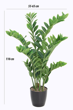 Yapay Ağaç Zamia Zeze Bitkisi 110 cm - 2