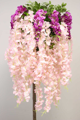 Yapay Akasya Ağacı Pembe Çiçekli 180cm - Thumbnail