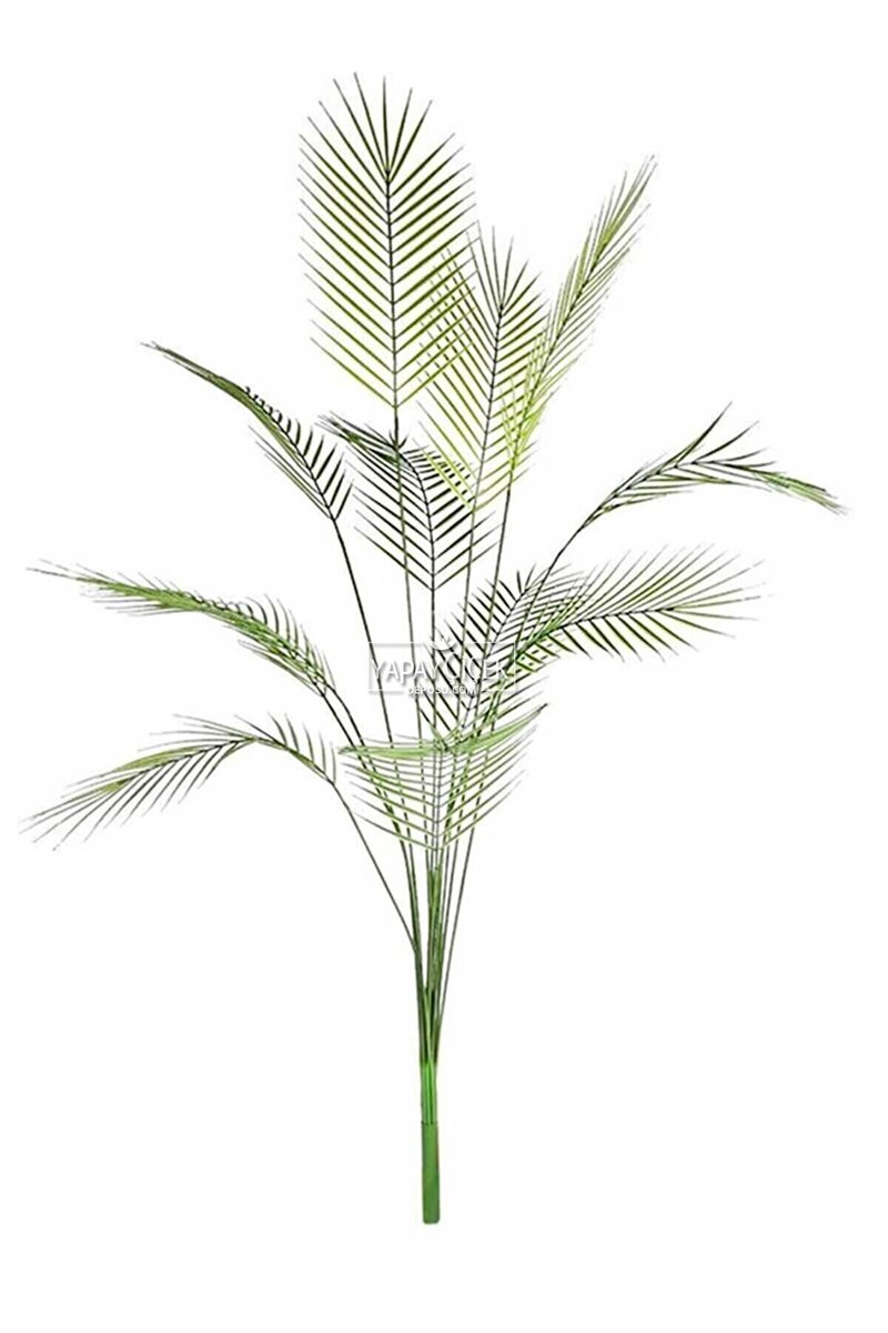 Yapay Areka Palmiyesi Ağacı 130 Cm 12 Yaprakli Saksısız