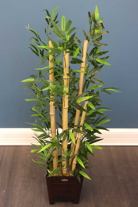 Yapay Bambu Ağacı 6 Gövde 110 cm Model 10 - Thumbnail