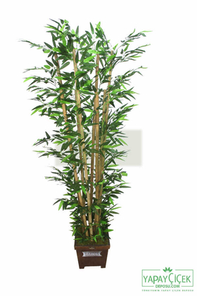 Yapay Bambu Ağacı 8 Gövde 180 cm Model 5 - Thumbnail