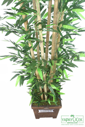 Yapay Bambu Ağacı 8 Gövde 180 cm Model 5 - Thumbnail