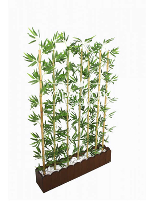 Yapay Bambu Seperatör (20x100x170 cm) - Yapay Çiçek Deposu